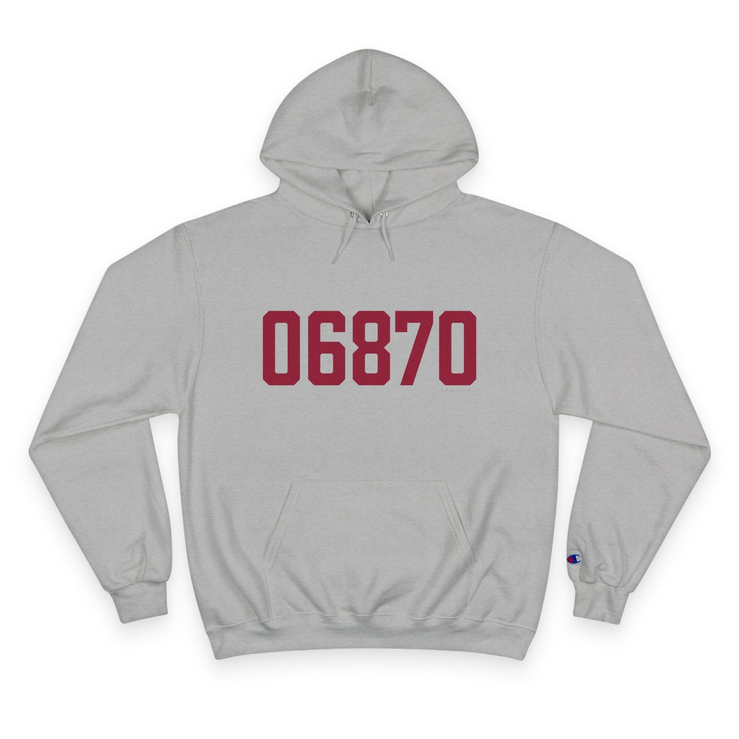 06870 - Greenwich Connecticut Zip Code Champion Hoodie