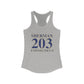 Sherman 203 Connecticut Women's Ideal Racerback Tank