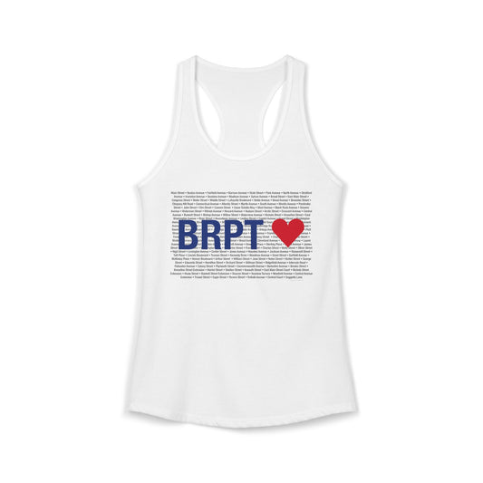 Bridgeport Love Women's Ideal Racerback Tank Top