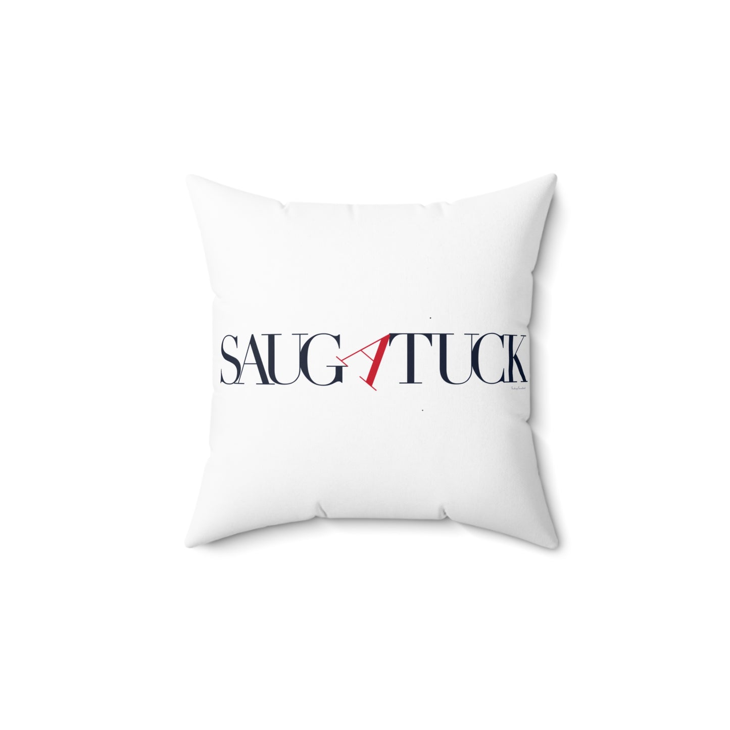 41 Tilt Saugatuck Spun Polyester Square Pillow