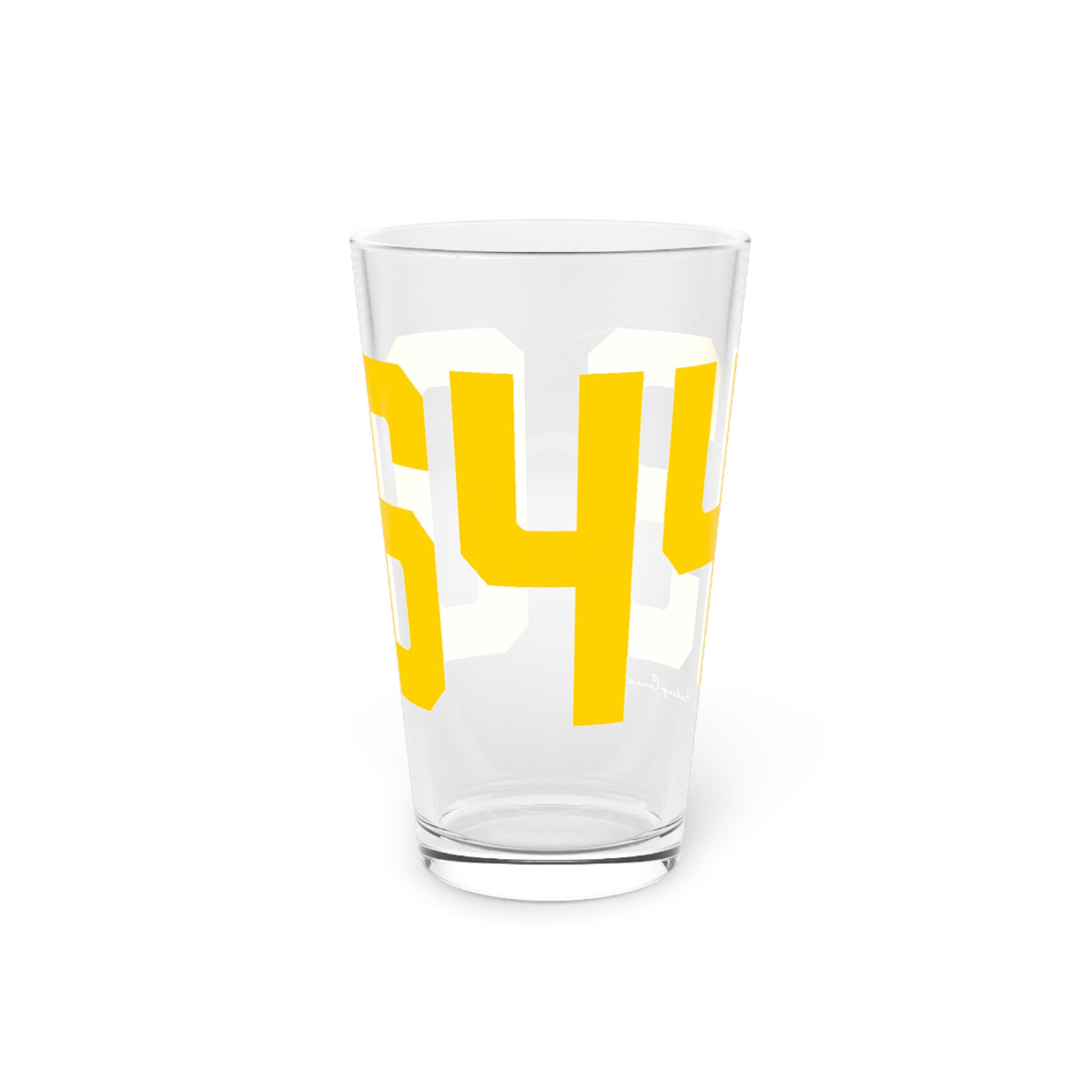 06443 Madison Connecticut Zip Code Pint Glass, 16oz