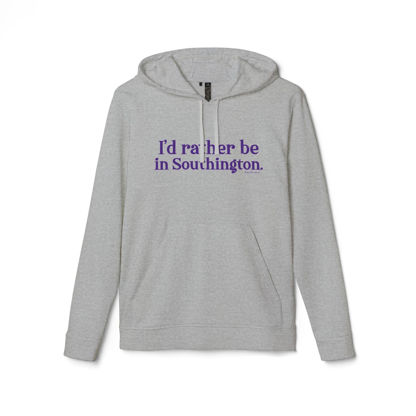 I’d rather be in Southington adidas Unisex Fleece Hoodie