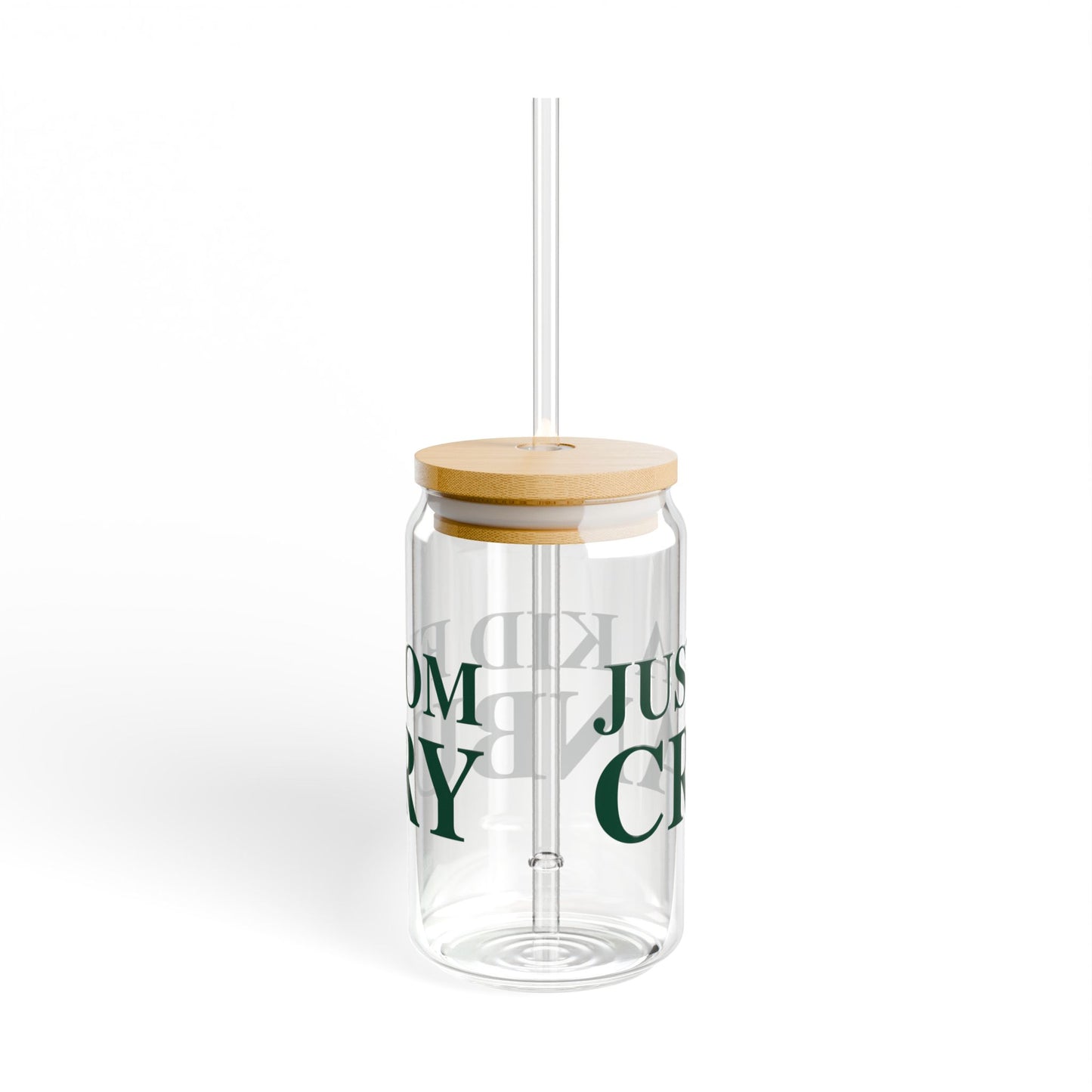 Just a kid from Cranbury Sipper Glass, 16oz