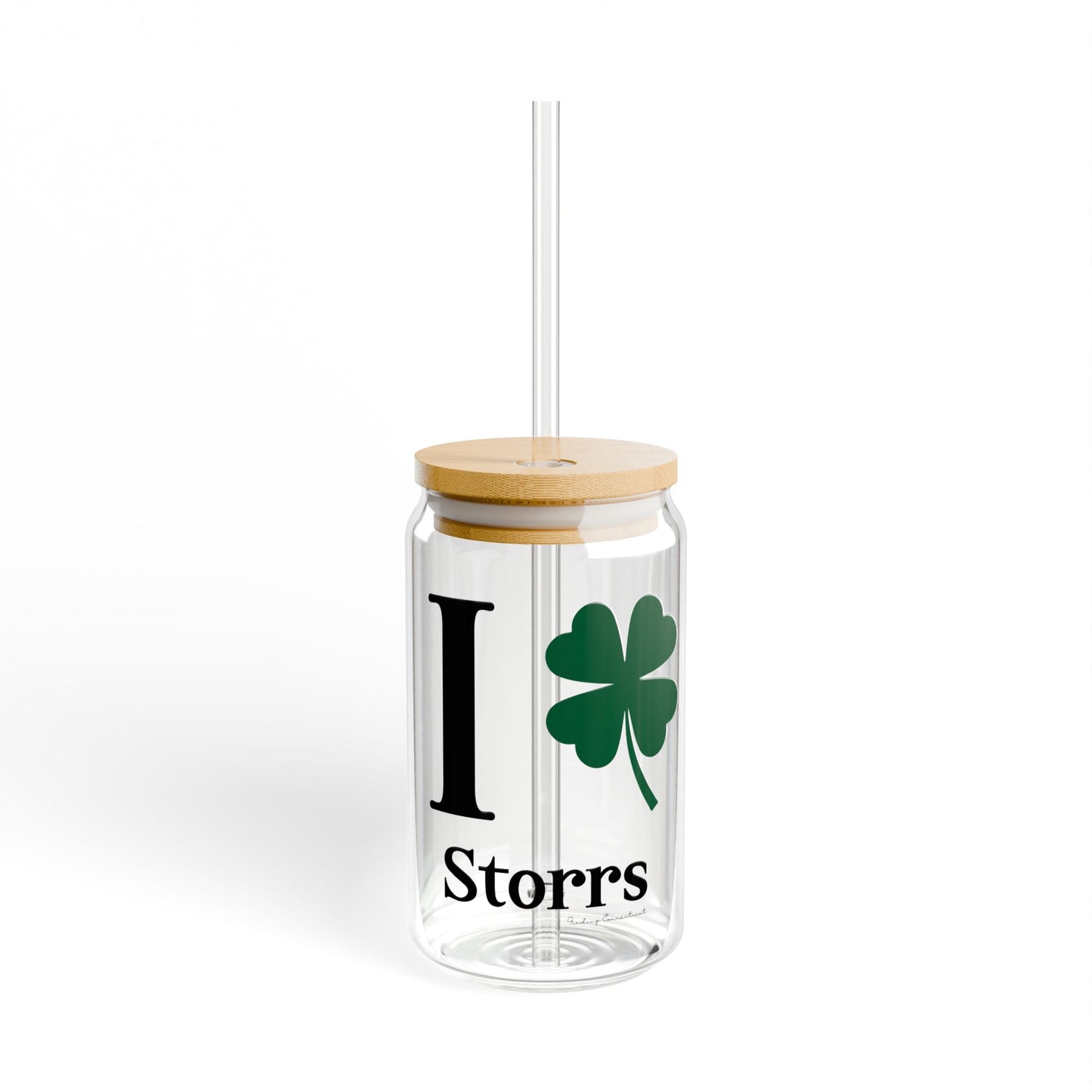 I Clover Storrs Sipper Glass, 16oz