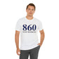 860 East Haddam Unisex Jersey Short Sleeve Tee