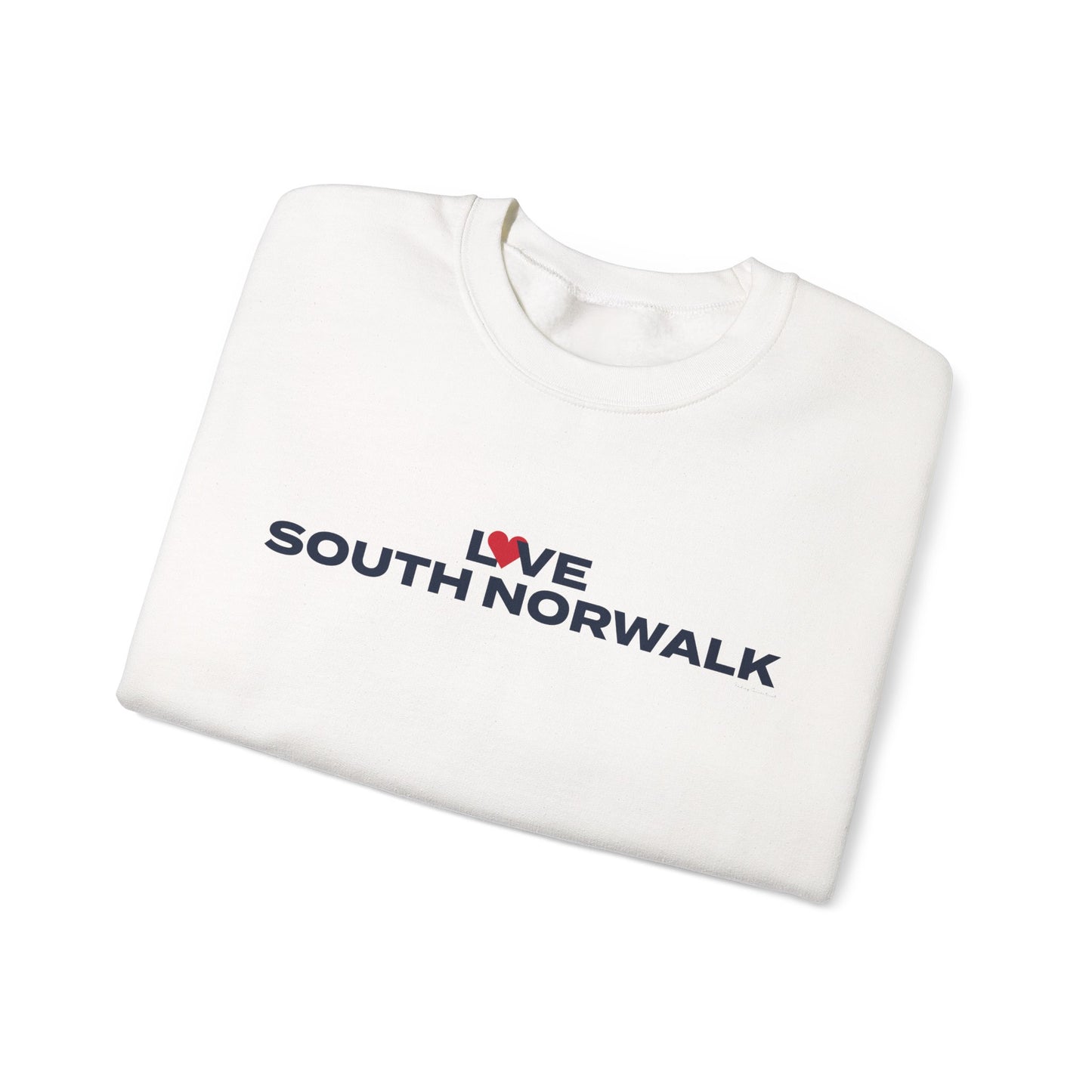 Love South Norwalk Unisex Heavy Blend™ Crewneck Sweatshirt