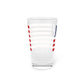 Redding Connecticut Flag Pint Glass, 16oz