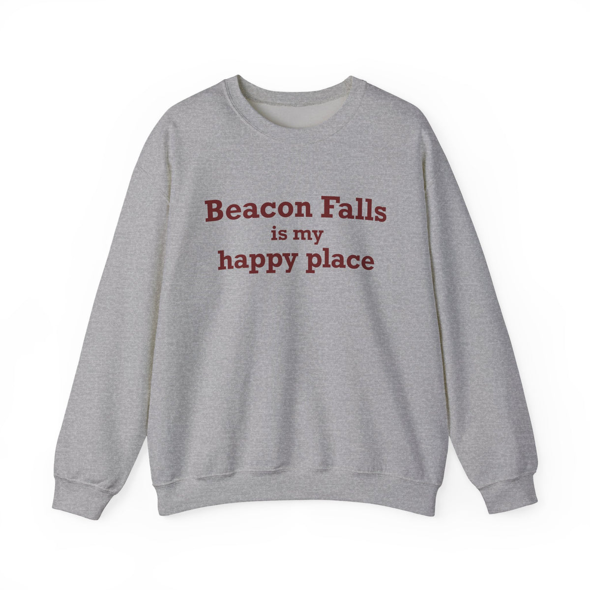 Beacon Falls is My Happy Place Unisex Heavy Blend™ Crewneck Sweatshirt