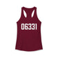 06331 Canterbury CT Zip Code Women's Ideal Racerback Tank Top