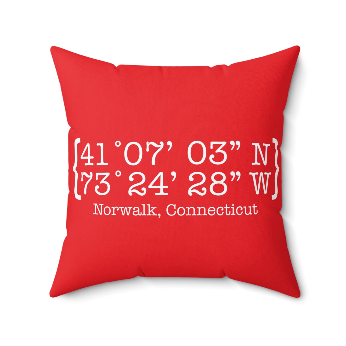 Norwalk Coordinates  Spun Polyester Square Pillow