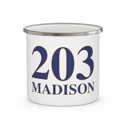 203 Madison Enamel Camping Mug