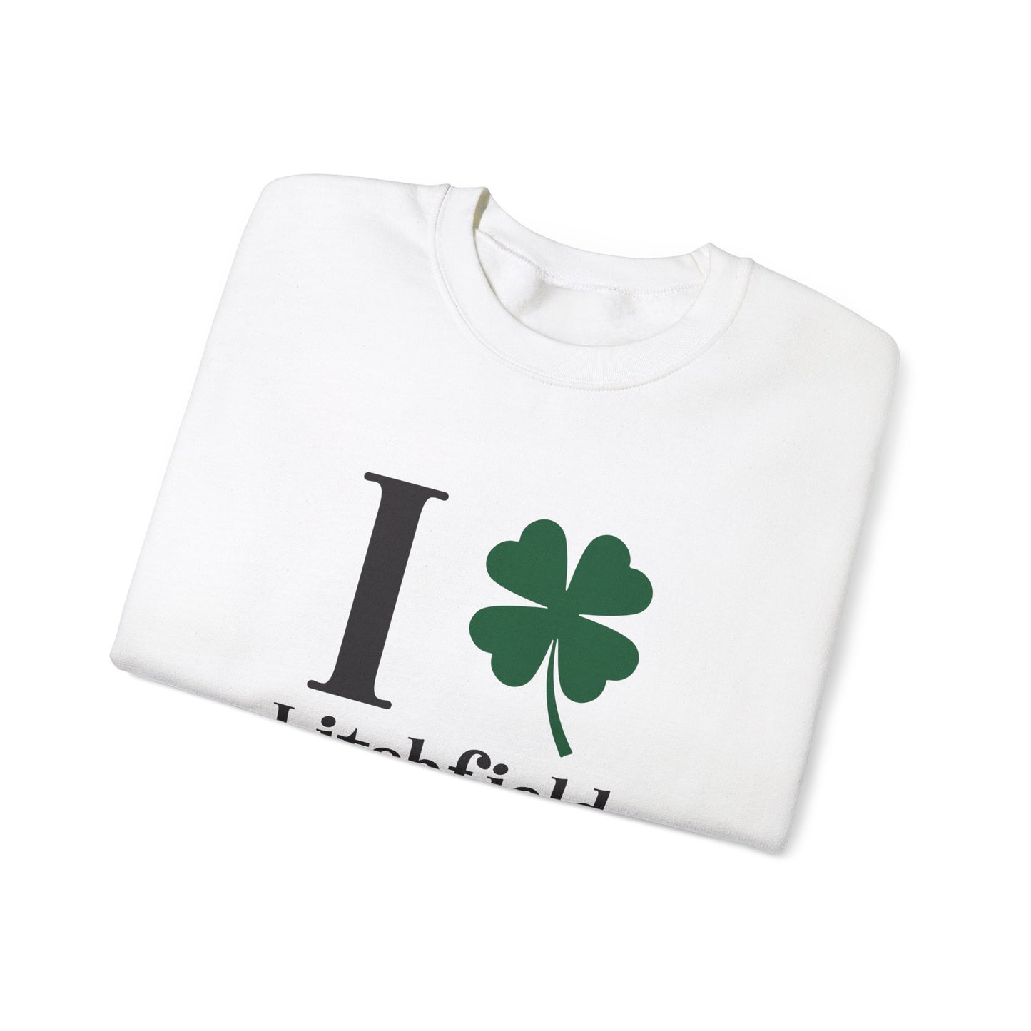 I Clover Litchfield Unisex Heavy Blend™ Crewneck Sweatshirt