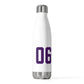 06901 Stamford Connecticut Zip Code 20oz Insulated Bottle