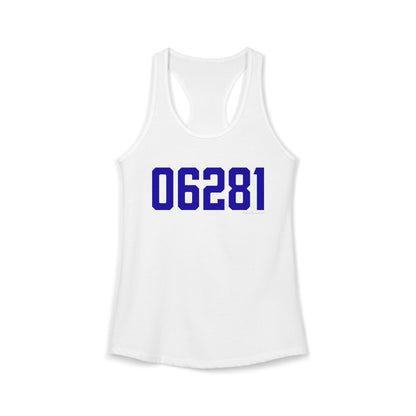 06281 Woodstock Connecticut Zip Code Women's Ideal Racerback Tank Top