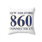 New Milford 860 Connecticut Polyester Square Pillow