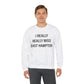 I Really Really Miss East Hampton Unisex Heavy Blend™ Crewneck Sweatshirt