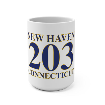 New Haven 203 Connecticut Mug 15oz
