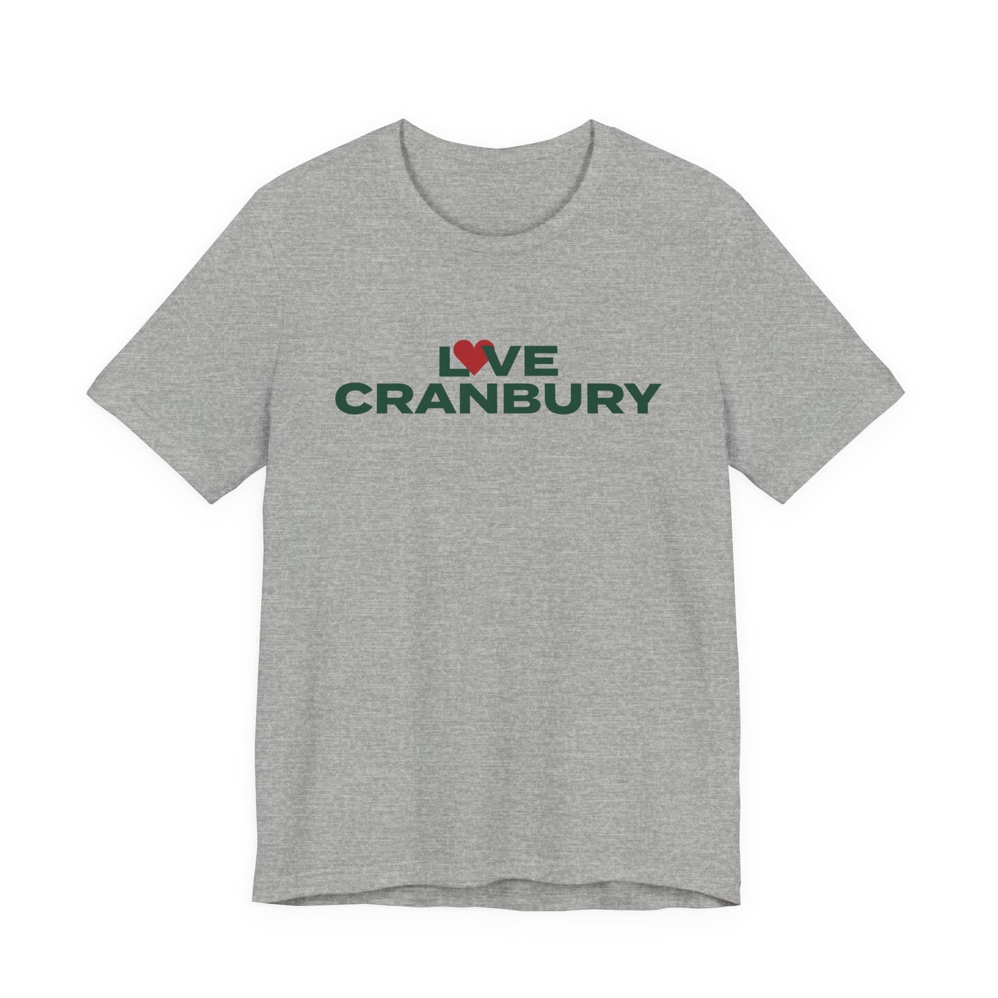 Love Cranbury Unisex Jersey Short Sleeve T-Shirt