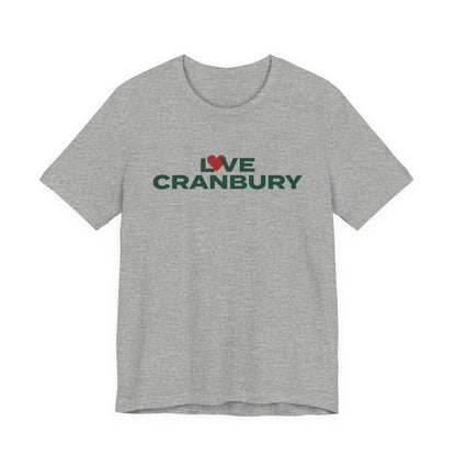 Love Cranbury Unisex Jersey Short Sleeve T-Shirt