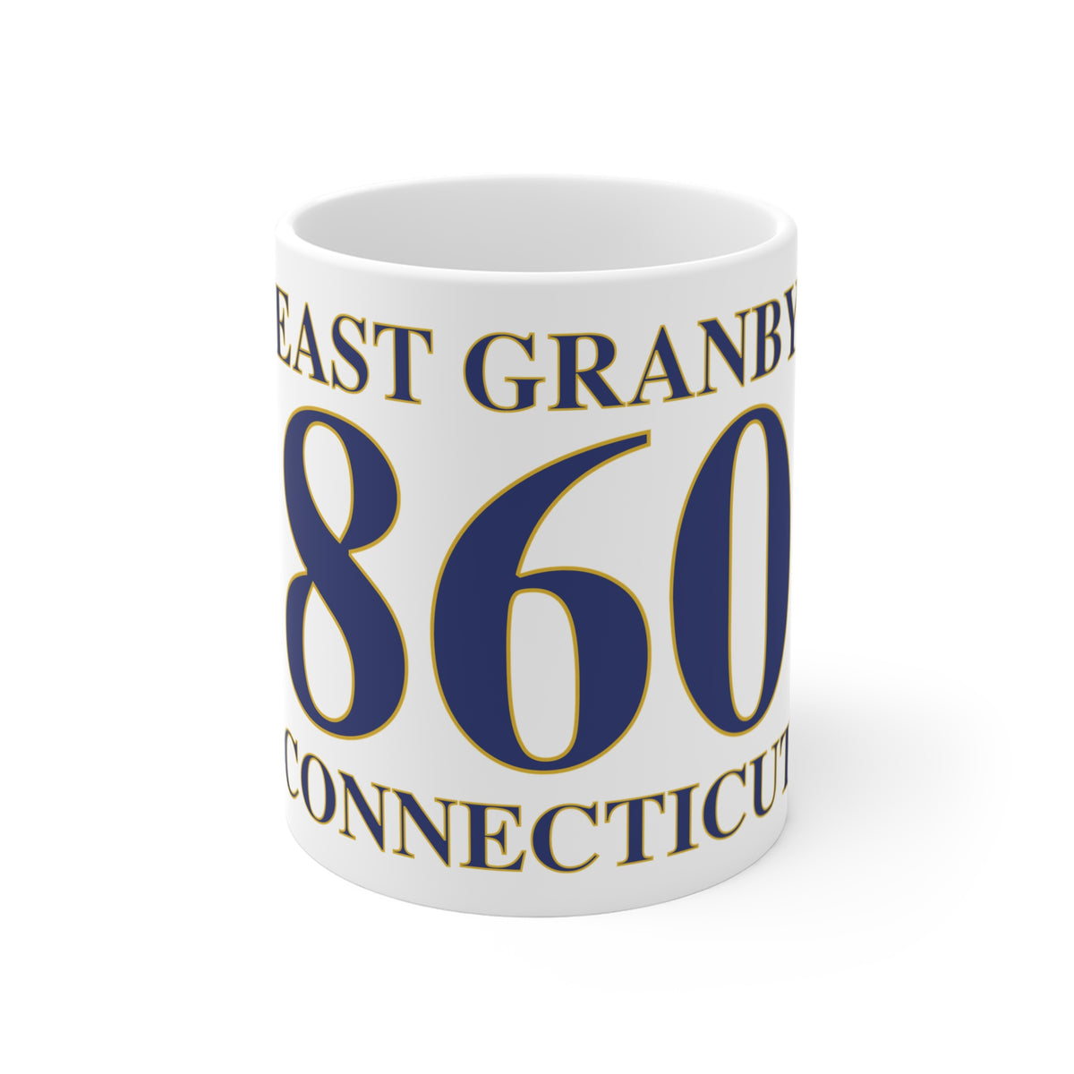 East Granby 860 Connecticut Canton Mug 11oz