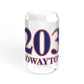 203 Rowayton Red, White & Blue Sipper Glass, 16oz