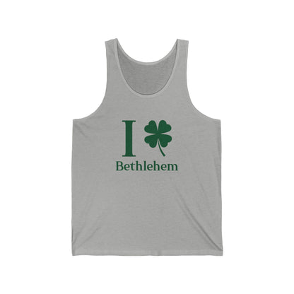 I Clover Bethlehem Unisex Jersey Tank Top