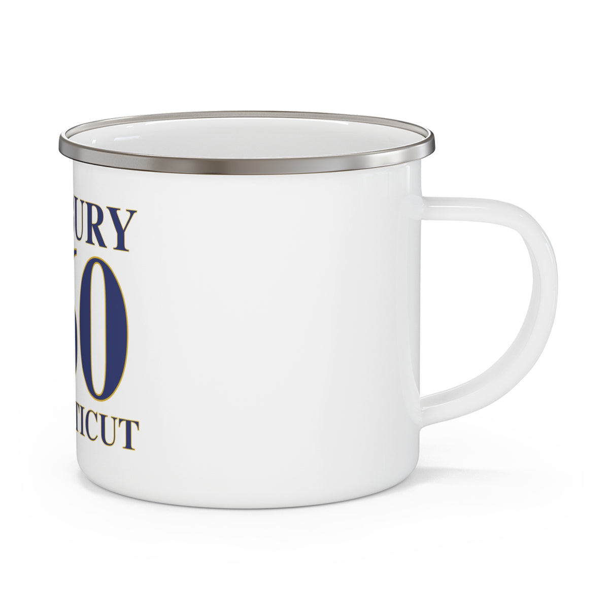 Simsbury 860 Connecticut Enamel Camping Mug