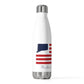 Clinton Connecticut Flag 20oz Insulated Bottle