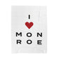 Monroe Vision Velveteen Plush Blanket