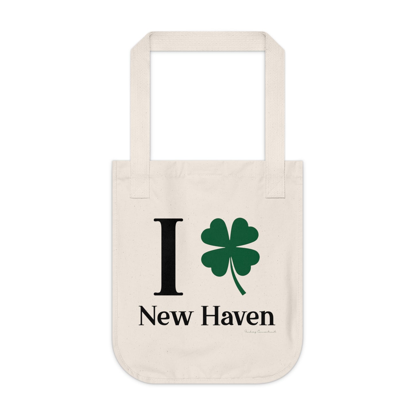 I Clover New Haven Organic Canvas Tote Bag