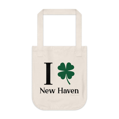 I Clover New Haven Organic Canvas Tote Bag