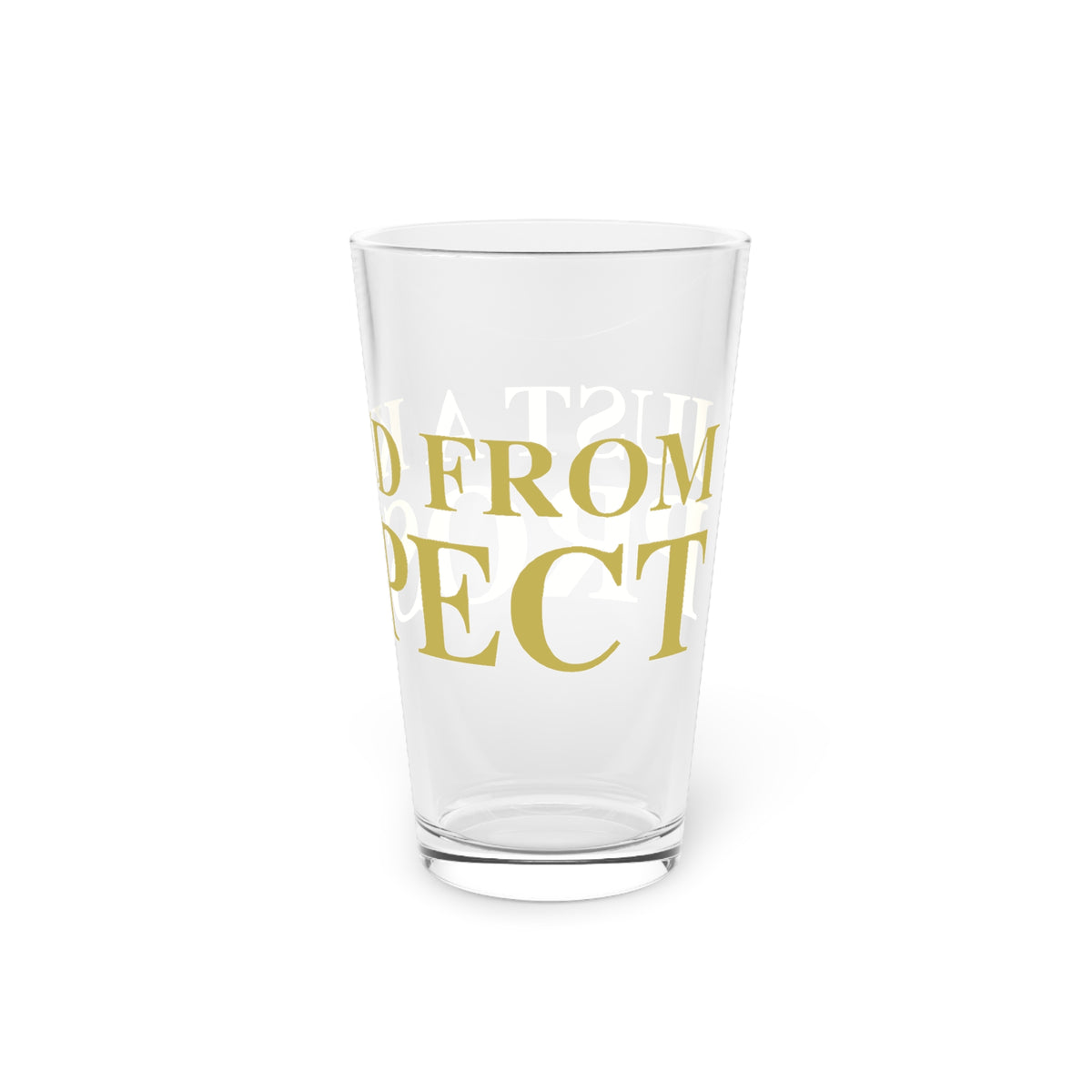 Just a kid from Prospect Pint Glass, 16oz