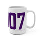 06907 Stamford Connecticut Zip Code Mug 15oz