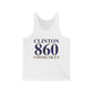 Clinton 860 Connecticut Unisex Jersey Tank