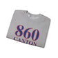 860 Canton Red White & Blue Unisex Heavy Blend™ Crewneck Sweatshirt