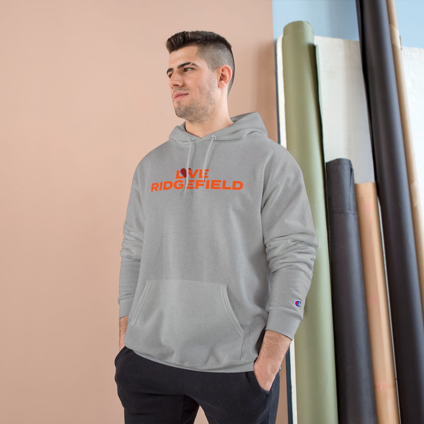 Love Ridgefield Champion Hoodie