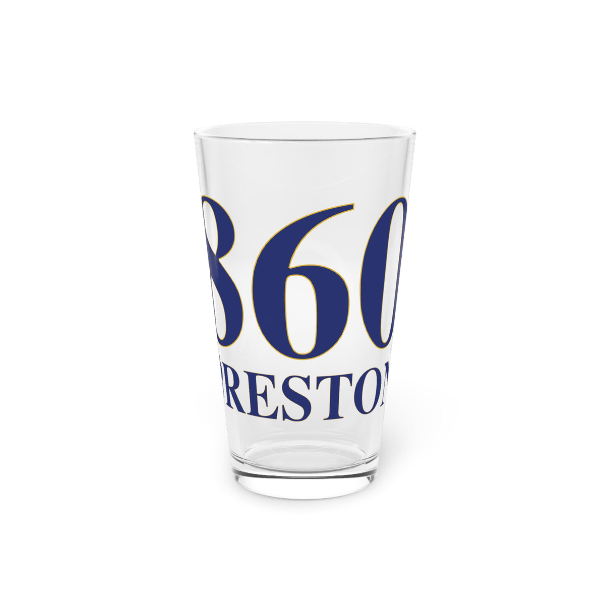 860 Preston Pint Glass, 16oz