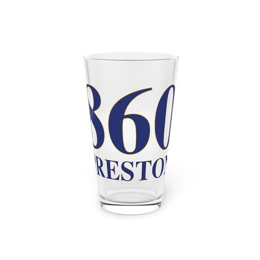 860 Preston Pint Glass, 16oz