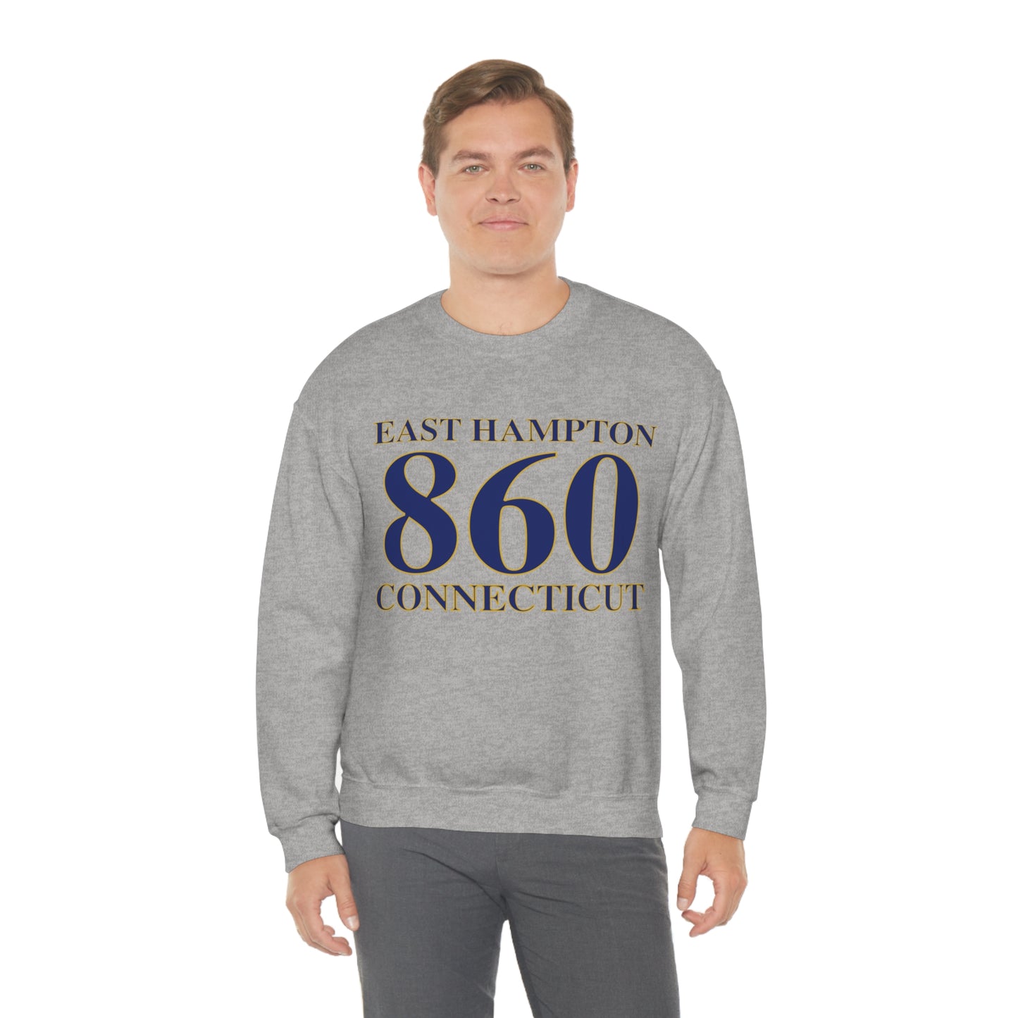 East Hampton 860 Connecticut Unisex Heavy Blend™ Crewneck Sweatshirt