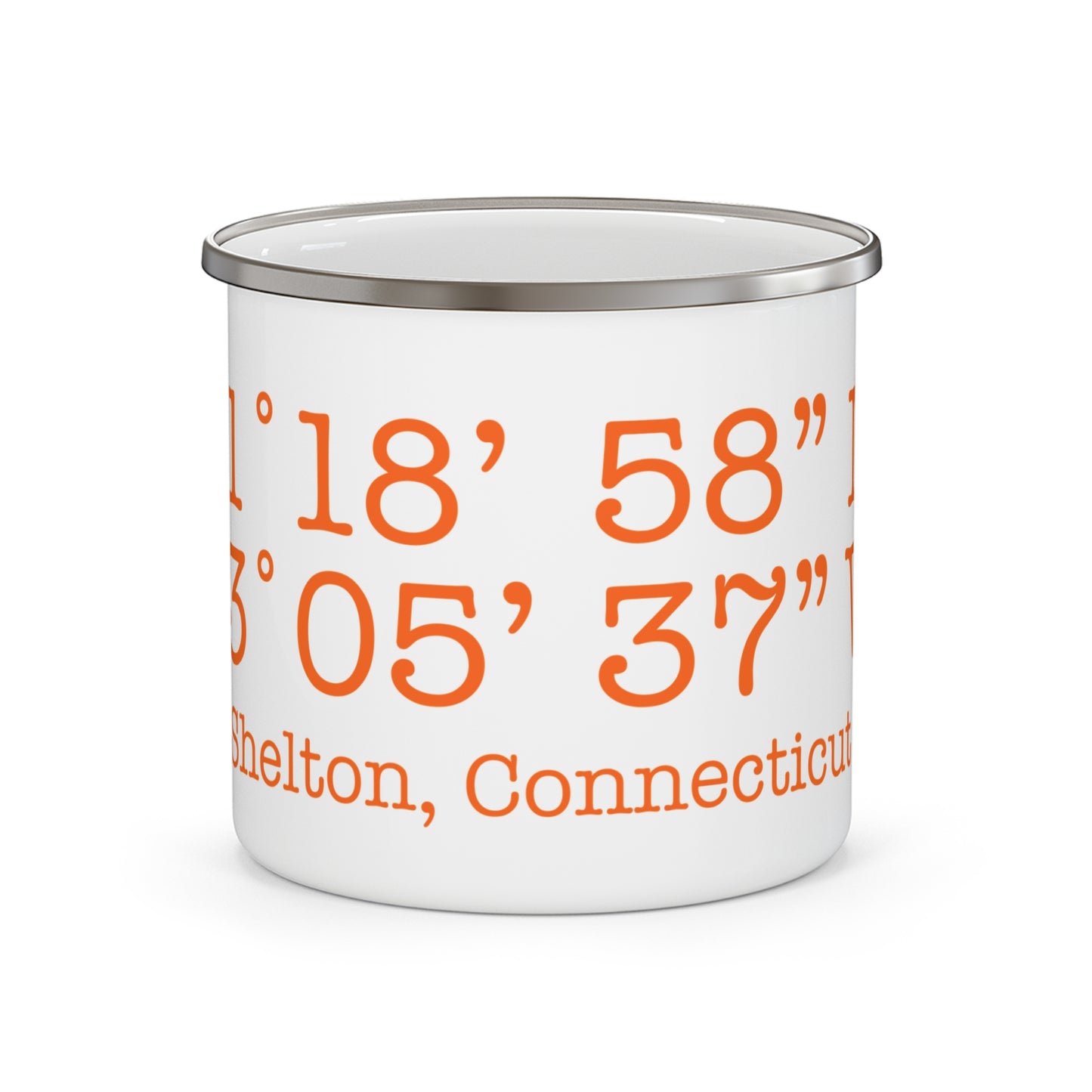 Shelton Coordinates Enamel Camping Mug