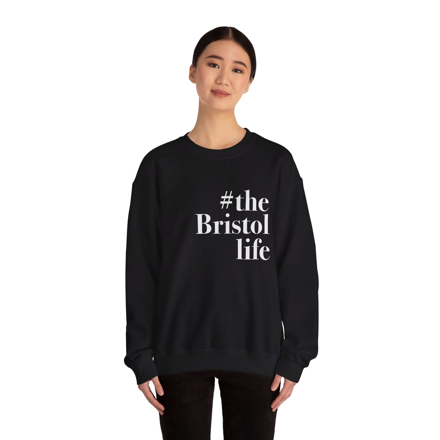 #thebristollife Unisex Heavy Blend™ Crewneck Sweatshirt