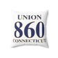 Union 860 Connecticut Spun Polyester Square Pillow