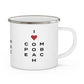 Compo Beach Vision Enamel Camping Mug