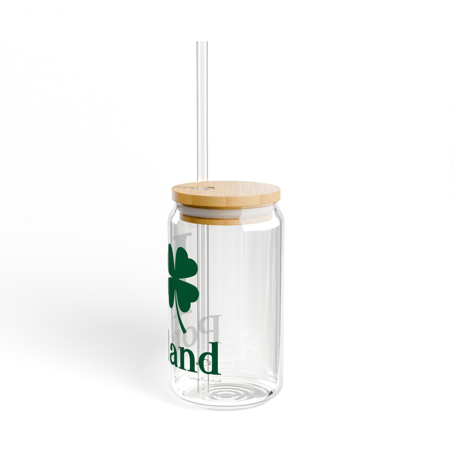 I Clover Portland Sipper Glass, 16oz