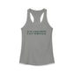 Just a kid from East Norwalk Women's Ideal Racerback Tank Top
