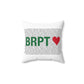Bridgeport Love Spun Polyester Square Pillow