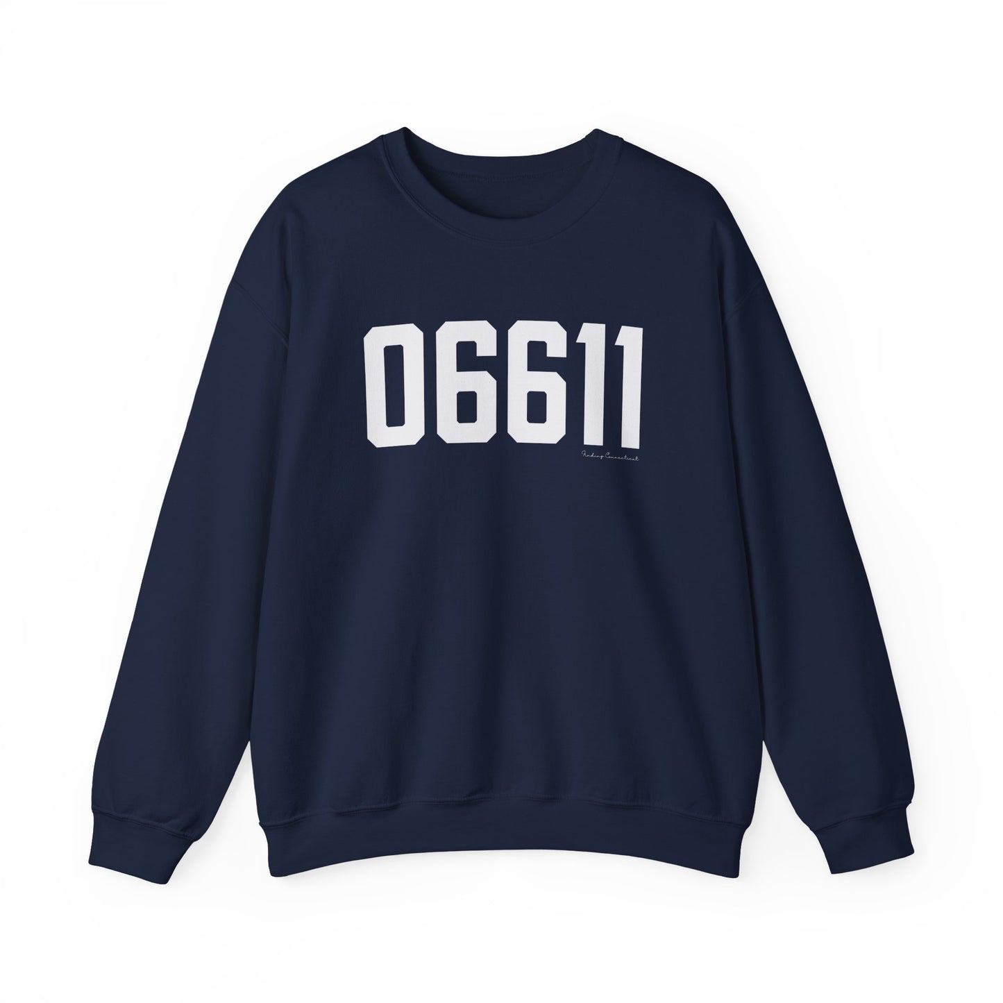06611 Trumbull CT Zip Code Unisex Heavy Blend™ Crewneck Sweatshirt