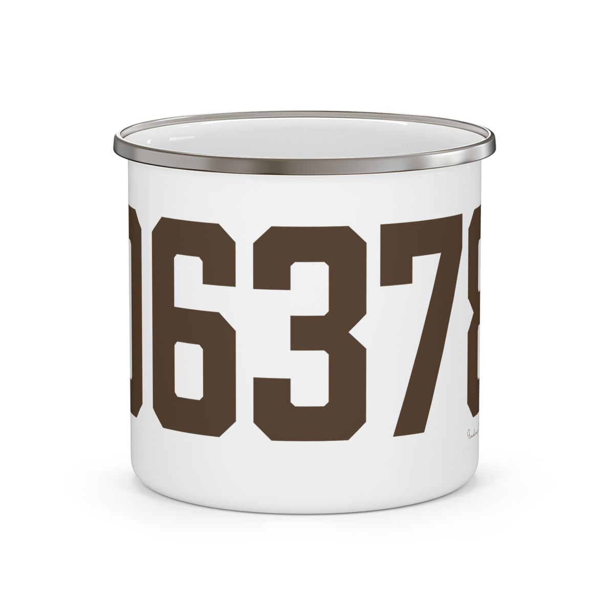06378 Sprague Connecticut Zip Code Enamel Camping Mug