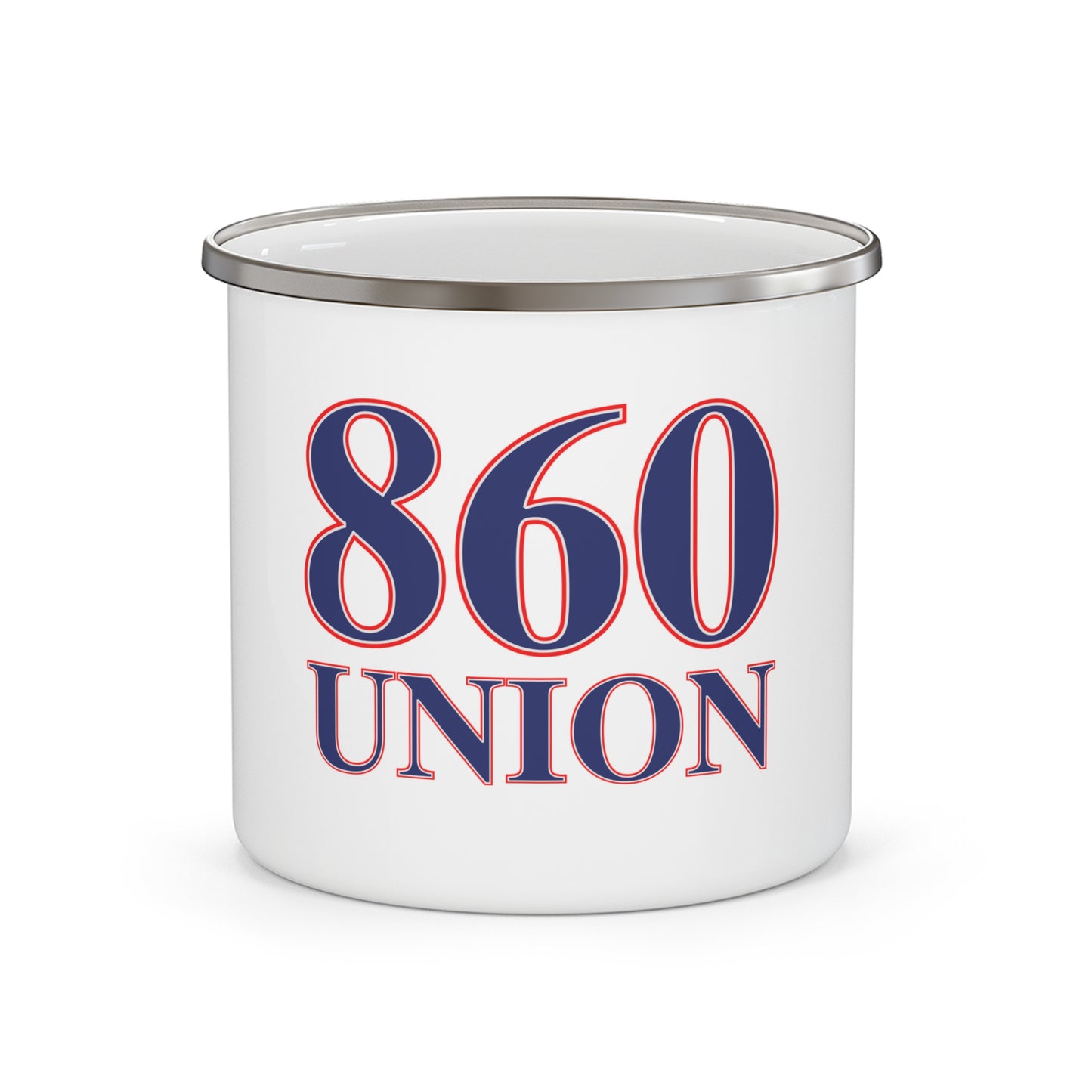 860 Union Red, White & Blue  Enamel Camping Mug