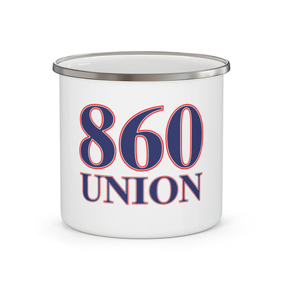 860 Union Red, White & Blue  Enamel Camping Mug
